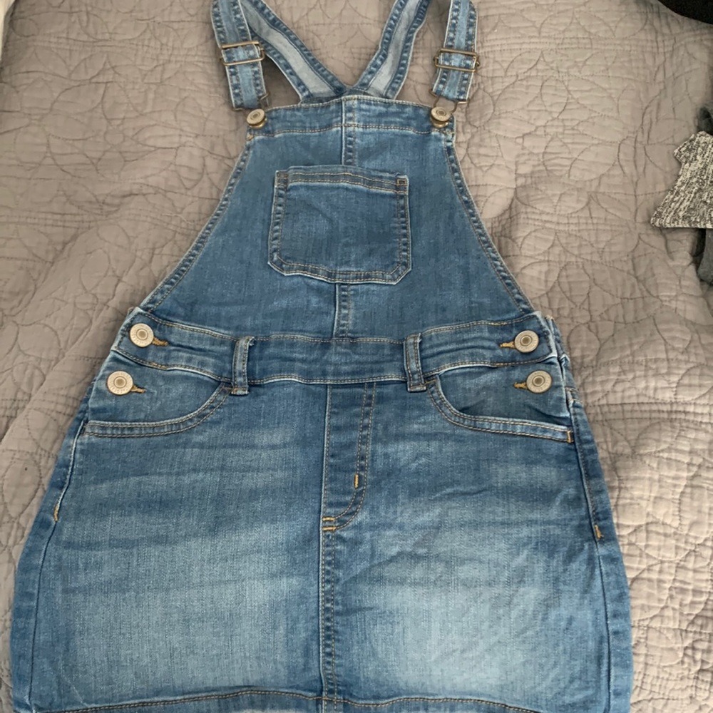 Girls denim jumper